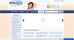 Desktop Screenshot of kvalitex.cz