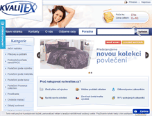 Tablet Screenshot of kvalitex.cz